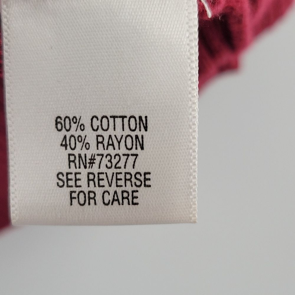 3 For$20 Apt.9 Maroon sleeveless sweater w/ sequence size M - Picture 3 of 7
